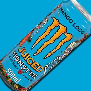 12x500ml cans of Monster Energy Mango Loco (£25 minimum spend)