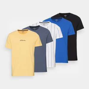 5 Pack - Hollister 100% Cotton Crew Tees (XS - XXL) - £32 + Free Delivery @ Zalanado