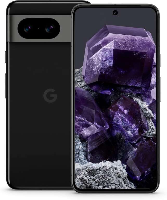 NEW Google Pixel 8 5G 128GB Smartphone Dual SIM-Free 8GB RAM Unlocked Obsidian W/Code @ cheapest_electrical