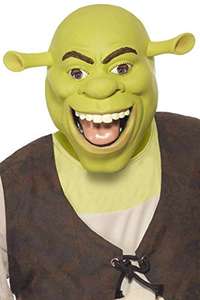Smiffys Shrek Latex Mask, Green, One Size - £10.99 @ Amazon