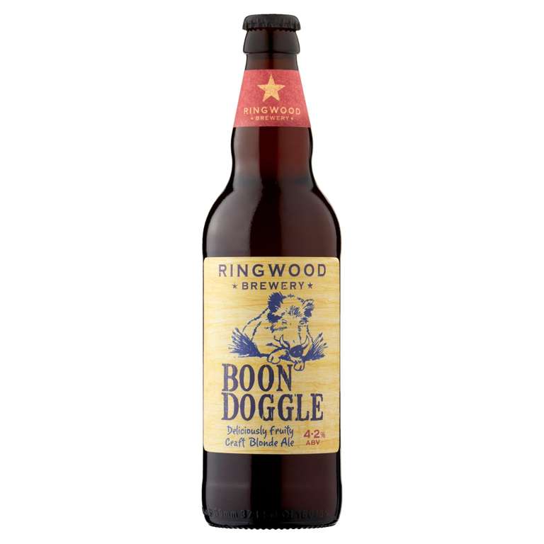 Ringwood Brewery Boon Doggle Ale 500ml £1 in-store at Morrisons Bracknell
