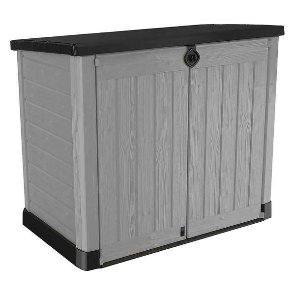 Keter Store It Out Ace Outdoor Garden Storage Shed 1200L - Grey / Graphite £140 using click and collect @ Homebase