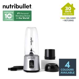 Nutribullet Go Portable Blender - FREE next day delivery