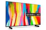 REFURBISHED - LG OLED42C24LA 42 inch OLED 4K Ultra HD HDR Smart TV Freeview Play Freesat £636.10 with code @ Richer Sounds