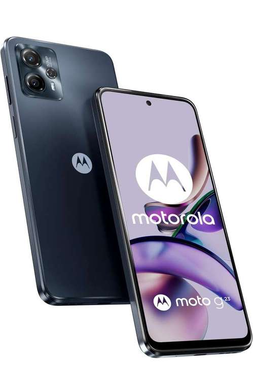 MOTOROLA Moto G23 128 GB 8GB Smartphone (With code via Health service discounts etc.) + 1 Year Free Screen Protection