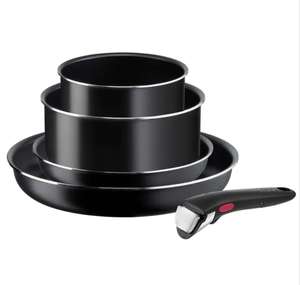 Tefal Ingenio Easy Cook & Clean Start 5 piece pan set plus free click and collect