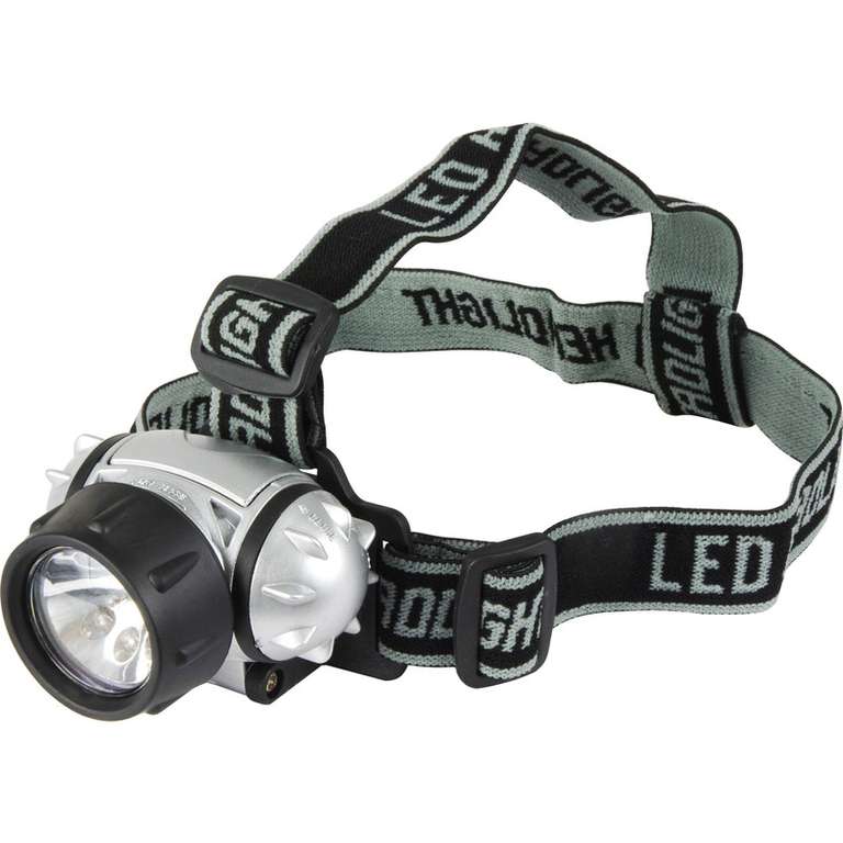 7 LED Head Torch Clearance Limited Stock £1.10 Free Collection @ Toolstation