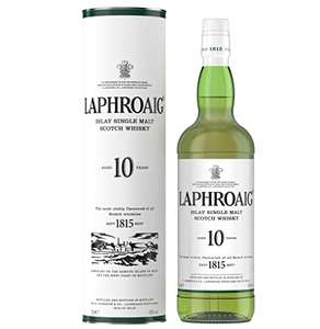 Laphroaig 10 Year Old Islay Single Malt Scotch Whisky, 70 cl