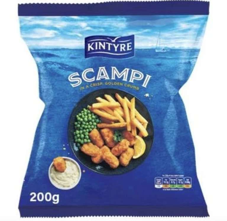 Kintyre Scampi 200g - 49p instore at Farmfoods, Grimsby