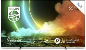 Philips 55 Inch Smart TV 4K. UHD OLED Google Assistant and Alexa/Android TV, HDR, Dolby Vision £879 @ Amazon