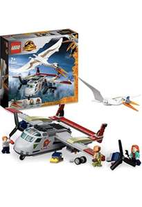 LEGO 76947 Jurassic World Quetzalcoatlus Plane Ambush £27.99 @ Amazon