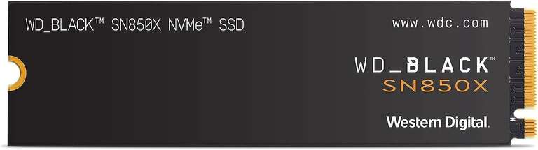 4TB - WD_Black SN850X PCIe Gen 4 x4 NVMe SSD - 7300MB/s, 3D TLC, 2GB Dram Cache, 2400 TBW (PS5 Compatible) / 2TB - £97.74 with code - Ebuyer