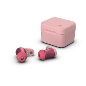 KitSound Funk 35 True Wireless EarBuds, TWS Bluetooth In Ear Headphones with Portable Charging Case - Pink £18.98 Amazon