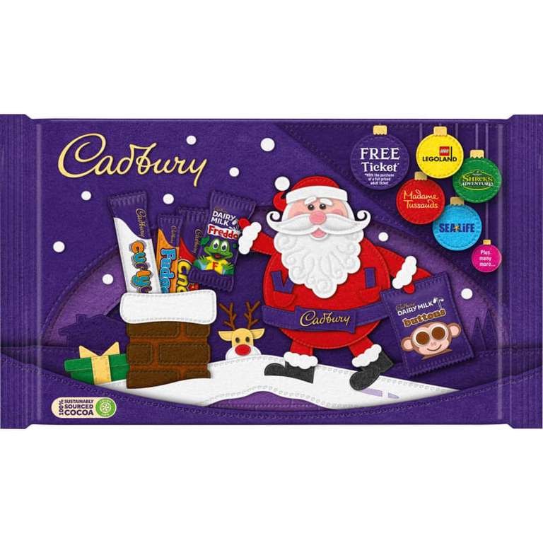Cadbury Selection Box - 89g - 2 for £1.40 at FarmFoods