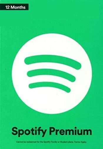 Spotify Premium 12 Month Key from Egypt (Via VPN) £27.55 @ Ultimate Choice / Eneba