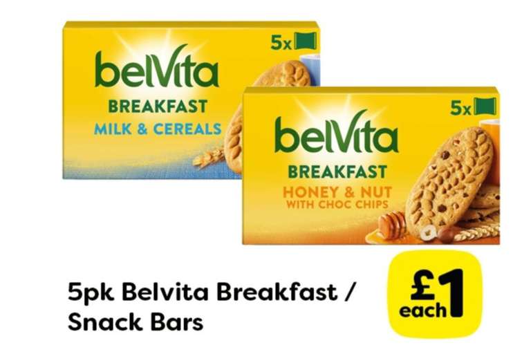 5pk Belvita Breakfast / Snack Bars