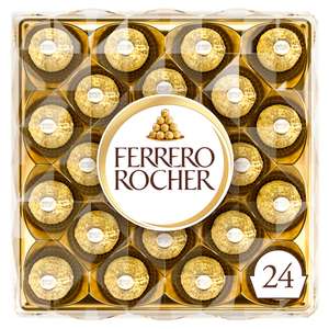 Ferrero Rocher Chocolate Pralines Gift Box 24 Pieces 300g (Nectar Price)