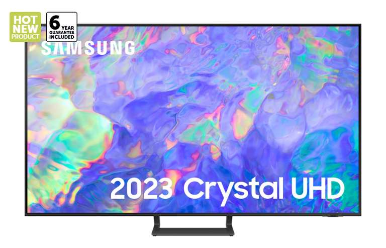 Samsung 2023 UE65CU8500 65 inch 4K Ultra HD HDR Smart LED TV 6 year Guarantee £809.10 With Code Delivered @ Richer Sounds