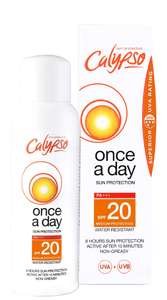 Calypso Once a Day Sun Protection Lotion, 20 SPF, 200 ml 95p In-store @ Wilko Gloucester