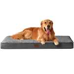 EHEYCIGA Grey Dog Beds Large Washable Removable Cover, Orthopedic Dog Beds Dog Mattress £17.99 Dispatches from Amazon Sold by EHEYCIGA EU