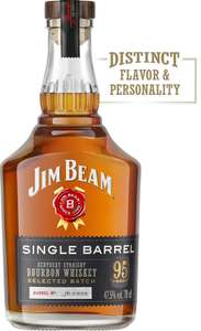 Jim Beam Single Barrel Craft Bourbon Whiskey, 47.5% - 70 cl