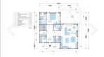 Log Cabin House DARLA (44+44 mm + Insulation PLUS, BRF), 180 m² (5 Bed, 3 Bath)