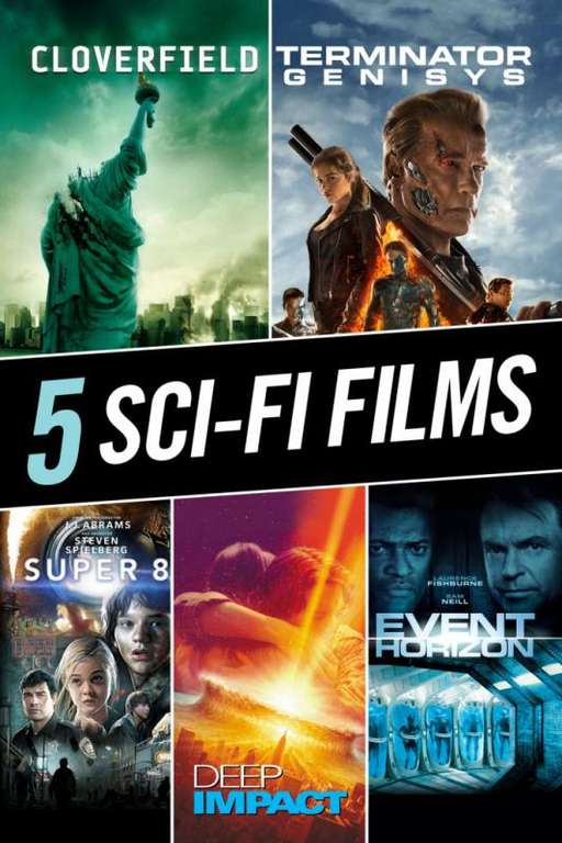 Sci-Fi 5 Film Collection 4K To Buy