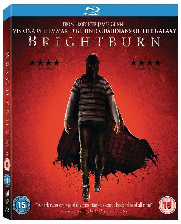 Brightburn (Blu-Ray) - £3.49 with code & click & collect @ HMV