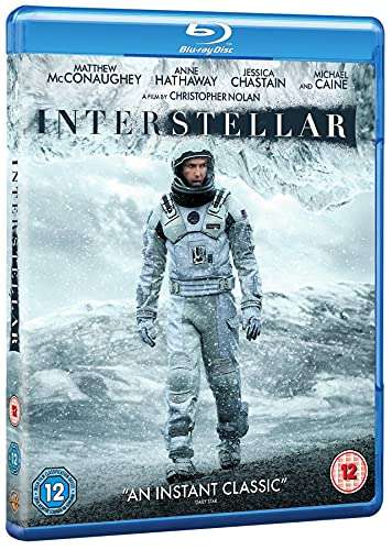 Used: Interstellar Blu Ray with code