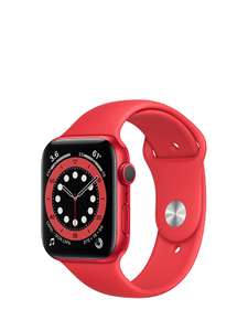 Apple Watch Series 6 GPS, 44mm PRODUCT(RED) Aluminium Case with PRODUCT(RED) Sport Band - £259 @ John Lewis & Partners