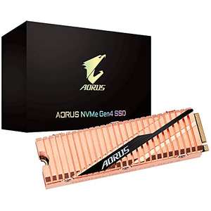 Gigabyte AORUS 1 TB M.2 PCIe 4.0 x4 NVMe SSD/Solid State Drive with Heatsink £75.99 @ Amazon