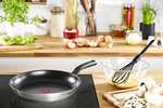 Tefal Comfort Max, Induction Frying Pan, Stainless Steel, Non Stick, 30 cm