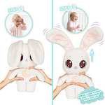 PEEKAPETS White Bunny | Funny, sweet and soft Plush toy - £7.17 @ Amazon