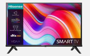 Hisense 32A4KTUK A4K 32" LED HD Smart TV with code - Sold by Crampton and Moore