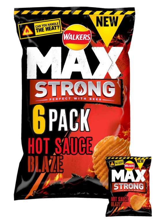 Max Strong Hot Sauce Blaze - 6 pack 15p @ Sainsbury's cheadle