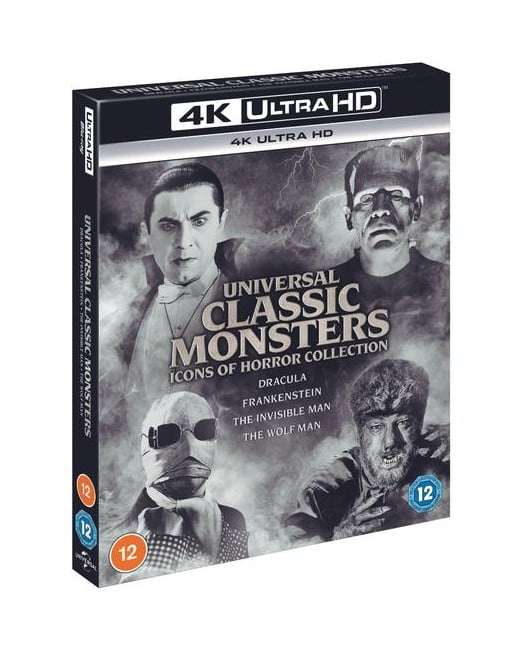 Universal Classic Monsters: Icons of Horror Collection 4k Blu-ray £29 @ Coolshop