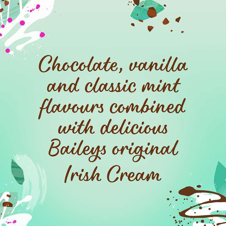 Baileys Mint Choc Shake Irish Cream Liqueur | Limited Edition | 17% vol | 70cl (Pre Order)