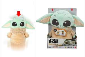 Star Wars Jumping Grogu Feature Plush with jumping action and sounds. Free click and collect