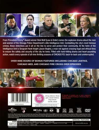 Chicago P.D Seaaons 1-9 DVD box set £24.94 - Sold and dispatched by Chalkys UK on Amazon