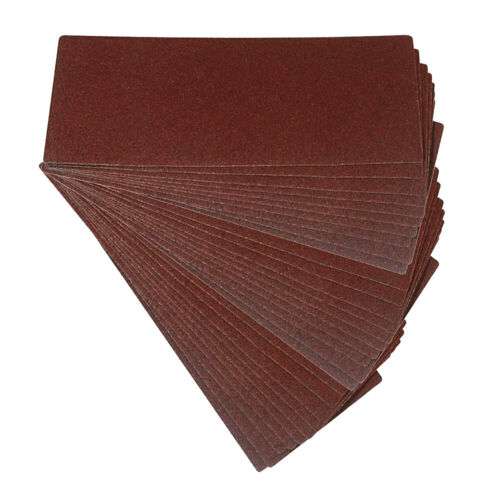 Pack of 30 Heavy Duty 1/3 Sheet Aluminium Oxide Sanding Sheets 93 x 230mm (UK Mainland) sold by 365-online