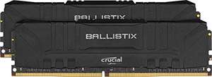 Crucial Ballistix BL2K16G32C16U4B 3200 MHz, DDR4, DRAM, Desktop Gaming Memory Kit, 32GB (16GB x2), CL16, Black - £86.70 @ Amazon Germany