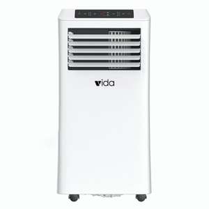 Vida Portable Air Conditioner 7000BTU 3 in 1 Air Conditioning, Air Cooler, Dehumidifie Fan Function & Window Venting Kit £199.98 @ Ebuyer