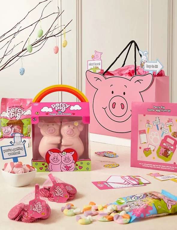 PERCY PIG Easter Egg Hunt Gift Bag £33.50 delivered @ Marks & Spencer