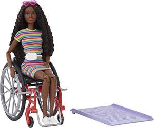 Barbie Fashionistas Doll with wheelchair 166 £14.99 at Amazon