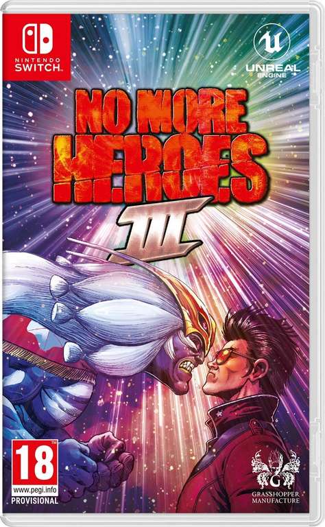 No More Heroes III (Nintendo Switch) - PEGI 18 - £21.17 @ Amazon