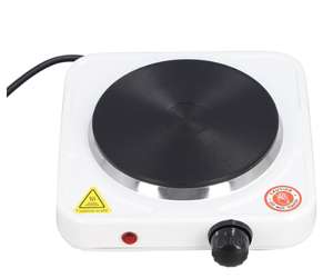 Homesmart 1000W Single Hot Plate for Cooking (Includes 5 Level of Pressure Temperature Control) - White - £10.49 With Codes @ TJC