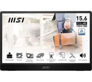 MSI PRO MP161 E2 Portable Monitor ( 15.6" / FHD / USB-C / Mini HDMI / IPS )
