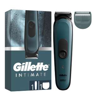 Gillette Intimate Men’s Intimate Trimmer i3, Waterproof, Cordless for Wet/Dry Use
