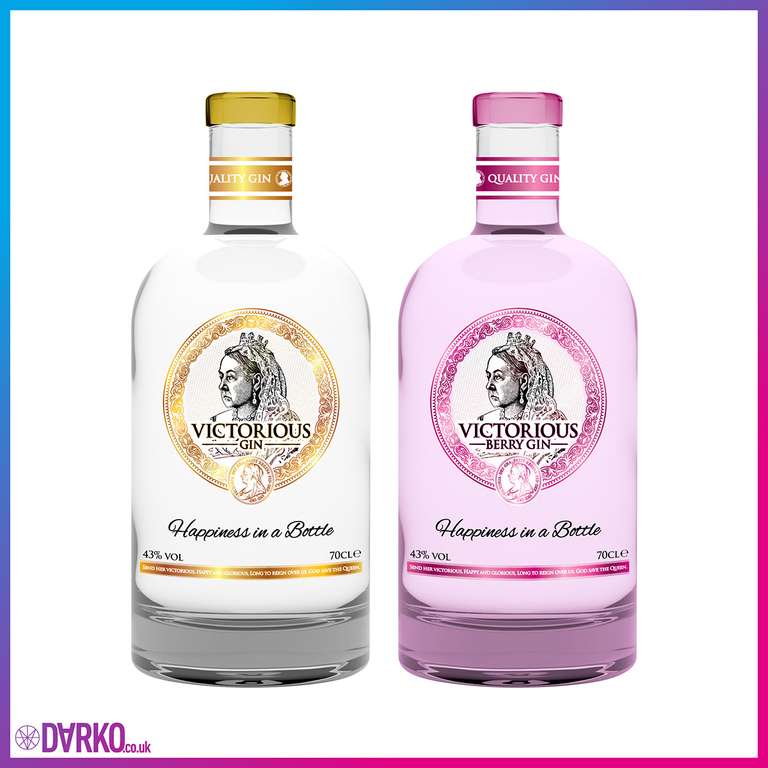 Victorious Gin / Berry Gin / Tsar Vodka 70cl - £10 @ Co-Op (Broughton Astley/Possibly National)