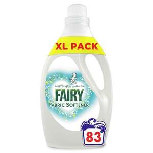 Fairy Fabric Conditioner 2.905L 83 Washes - 4 for £12.75 (Clubcard Price) @ Tesco